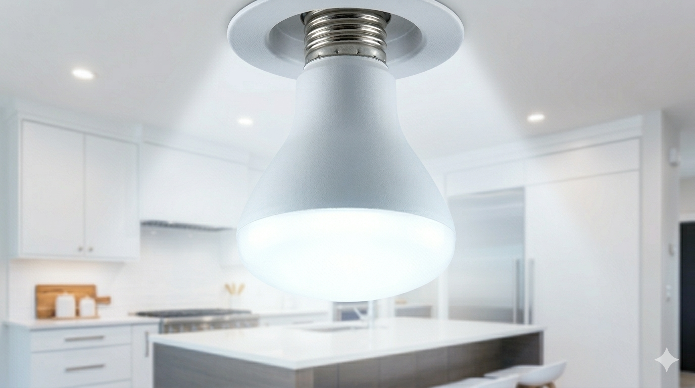 10 Pcs of BR30 LED Bulb - Dimmable, 10W