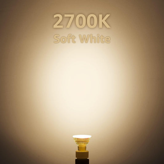 120 Pcs of GU10 LED Bulbs - Dimmable, 5.5W