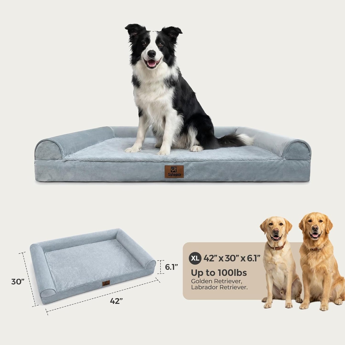Sytopia Dog Bed for XL Dogs