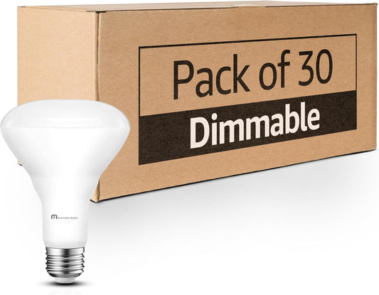 30 Pcs of BR30 LED Bulb - Dimmable, 10W