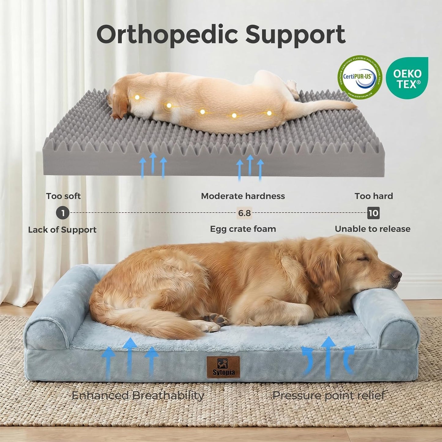 Sytopia Dog Bed for XL Dogs
