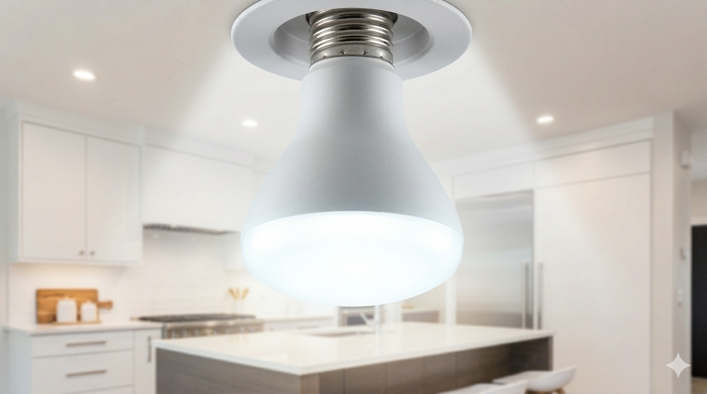 10 Pcs of BR30 LED Bulb - Dimmable, 10W