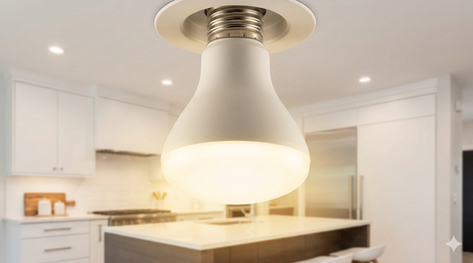 120 Pcs of BR30 LED Bulb - Dimmable, 10W