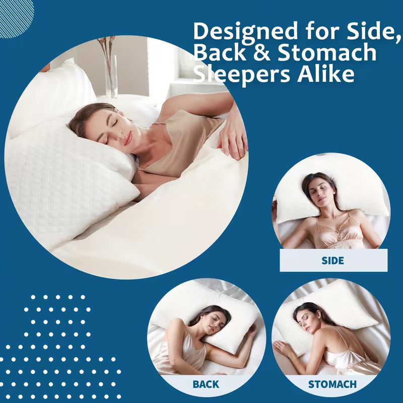 ON SALE - 2 Pcs of Shredded Pillows - King size , White